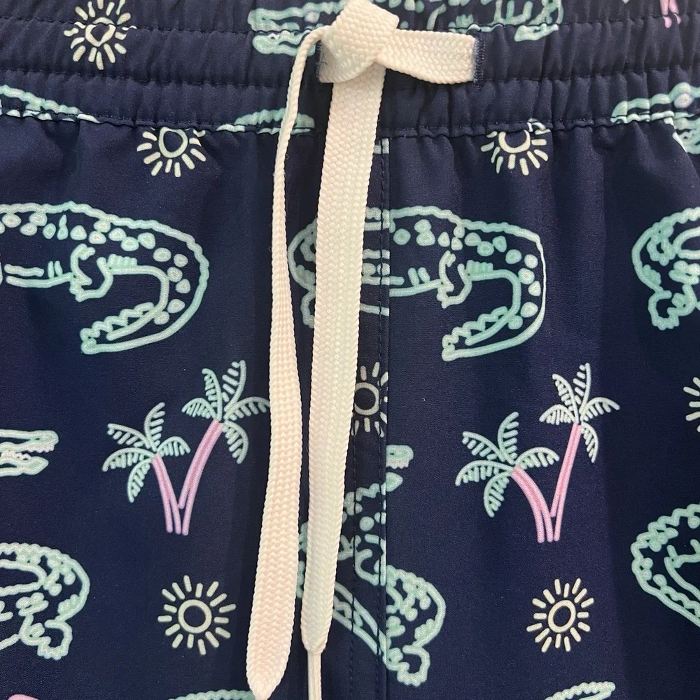 Chubbies Swim Trunks Youth XL 18-20 The Neon Glades NEW Lined Elastic Waist